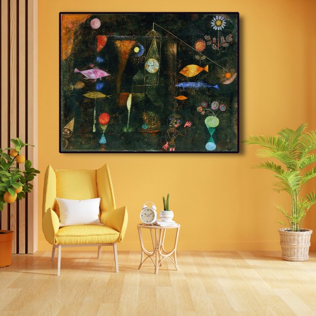 Fischmagie, Paul Klee Abstrakte Kunst Poster (Von Creator hochgeladen)