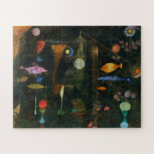 Fischmagie, Paul Klee Abstrakte Kunst Puzzle