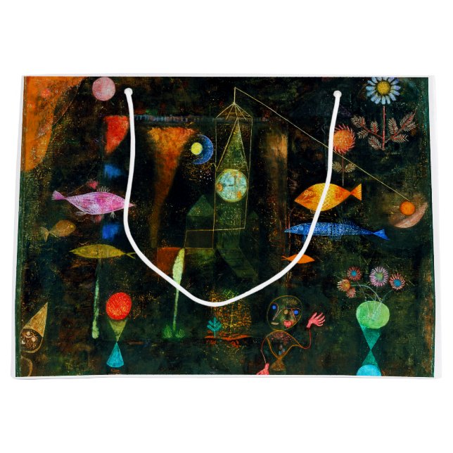 Fischmagie, Paul Klee Große Geschenktüte (Vorderseite)