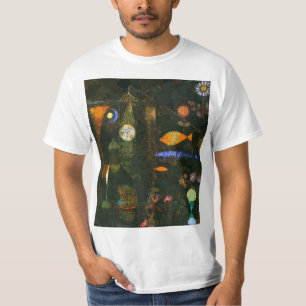 Fischmagie, Unendlichkeit Punkte nach Paul Klee T-Shirt