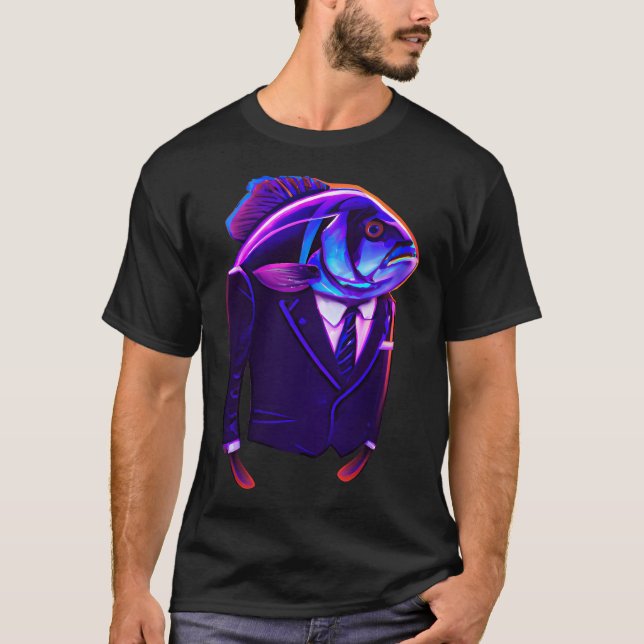 Fischmann T-Shirt (Vorderseite)