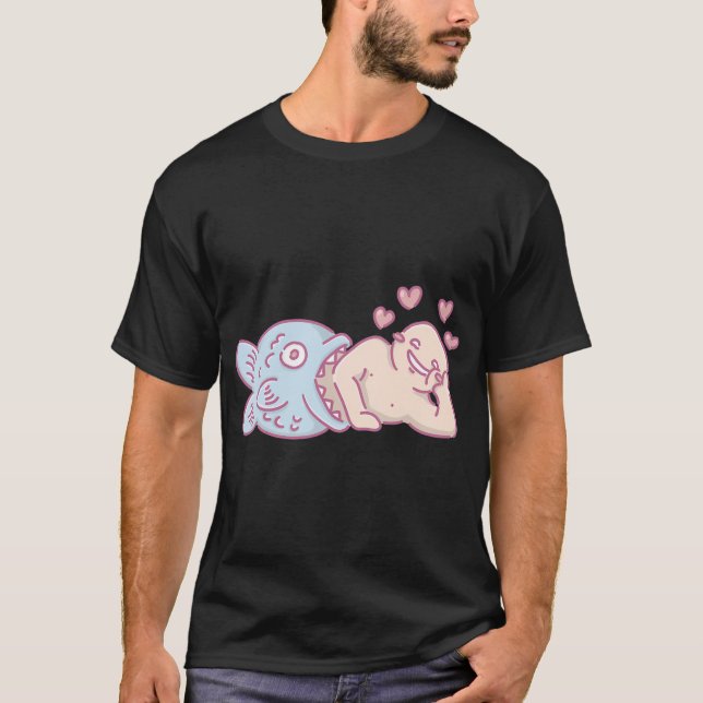 Fischmann T-Shirt (Vorderseite)
