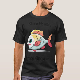 Fischmotiv für Kinder - Kleine Flossen T-Shirt