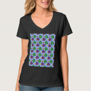 Fischmuster T-Shirt