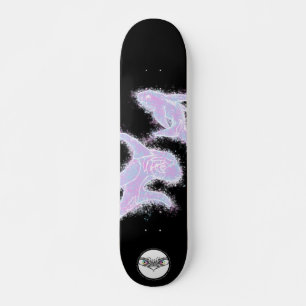 Fischpaare Seetiermalerei Skateboard