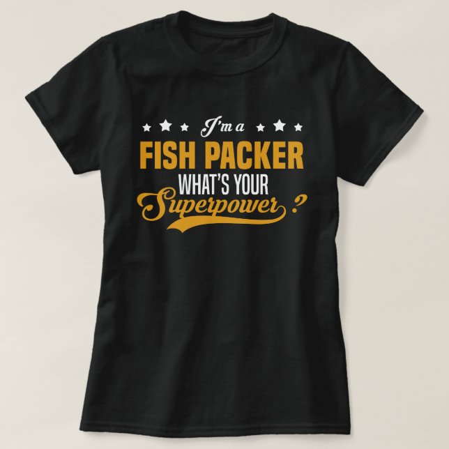 Fischpacker T-Shirt (Design vorne)