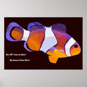 Fischplakat Poster