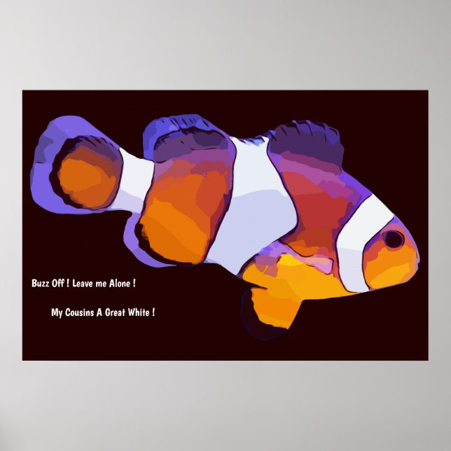 Fischposter Poster (Vorne)