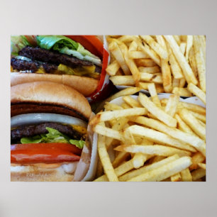 Fischrogen der Burger-n Poster
