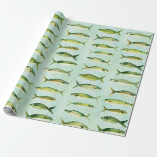 Fischrogen Geschenkpapier
