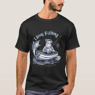 Fischrogenkatze T-Shirt