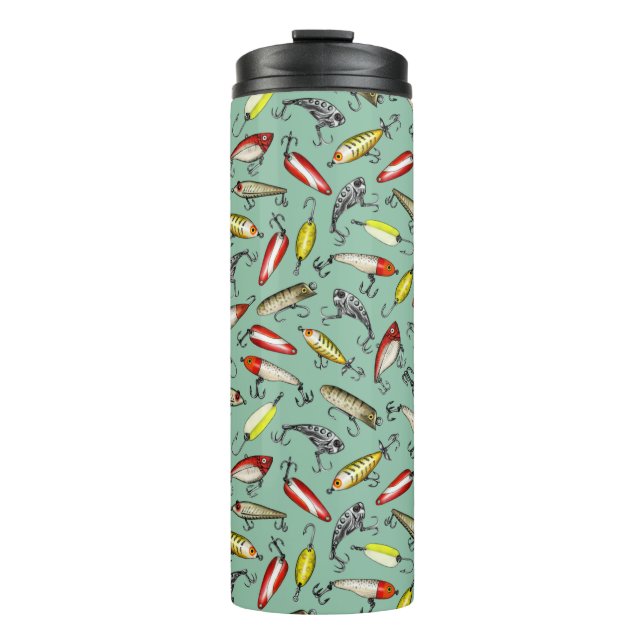 Fischschätze Thermosbecher (Vorderseite)