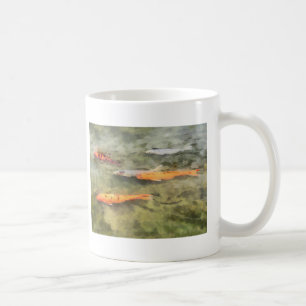 Fischschule Koi Kaffeetasse