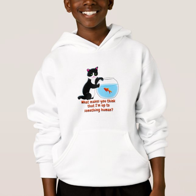 Fischschüssel Hoodie (Vorderseite)