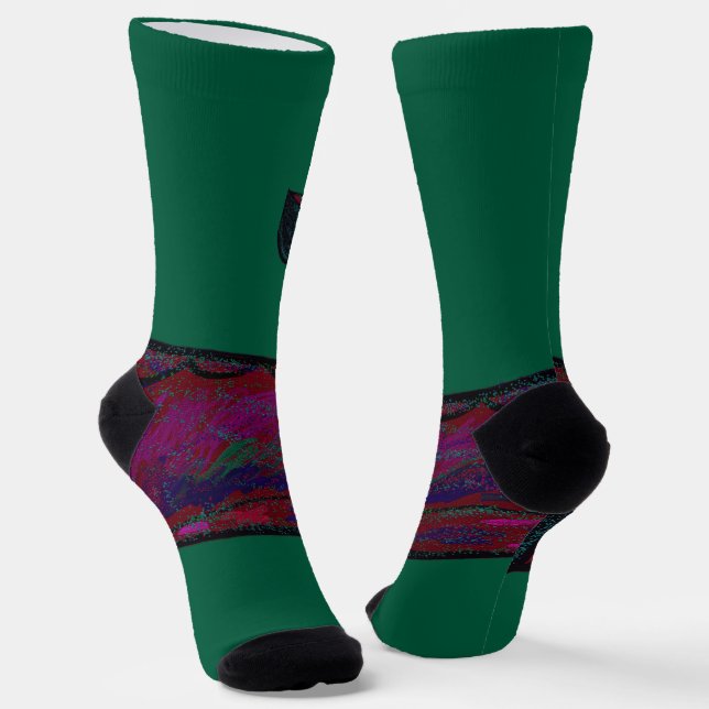 Fischschwanz  socken (Gewinkelt)