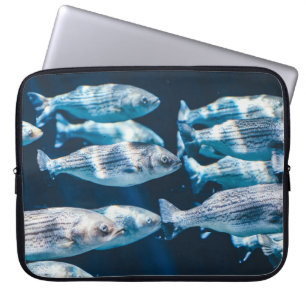Fischschwarm Laptopschutzhülle