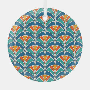 Fischskala: Asiatische Tradition Ornament Aus Glas