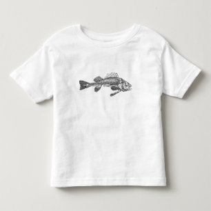 Fischskelett Kleinkind T-shirt