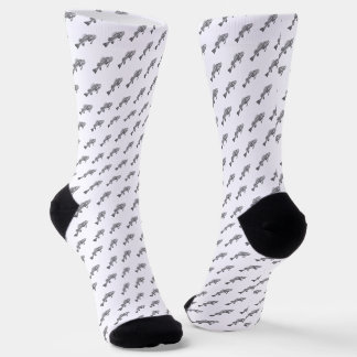 Fischskelett Socken