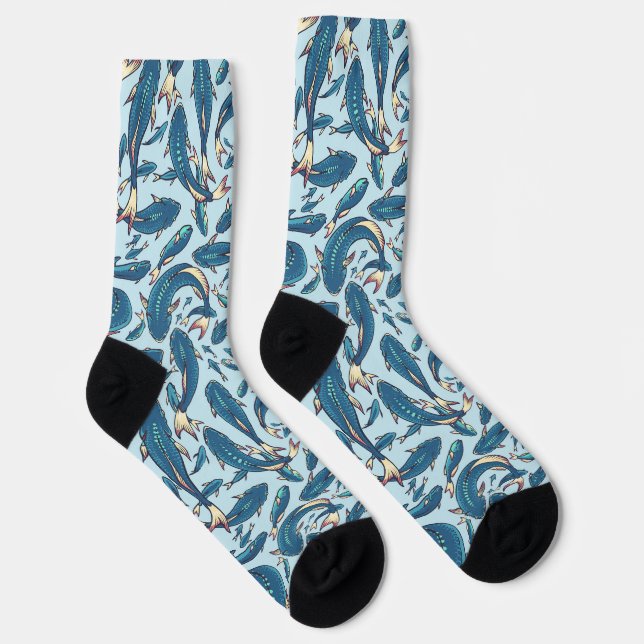 Fischsocken Socken (Rechts)