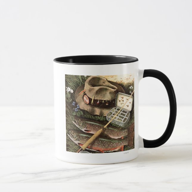 Fischstilleben Tasse (Rechts)
