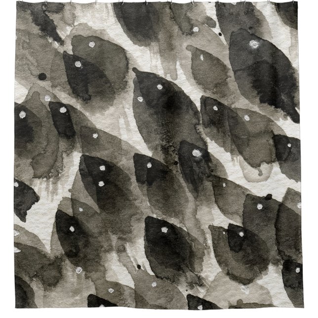 Fischsturm Duschvorhang (Vorderseite)