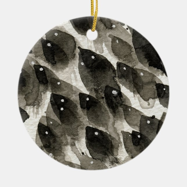 Fischsturm Keramik Ornament (Vorne)