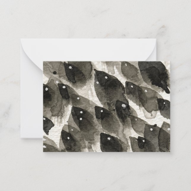 Fischsturm Mitteilungskarte (Vorderseite)