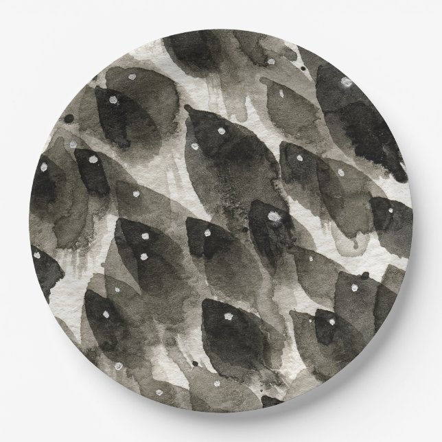 Fischsturm Pappteller (Vorderseite)