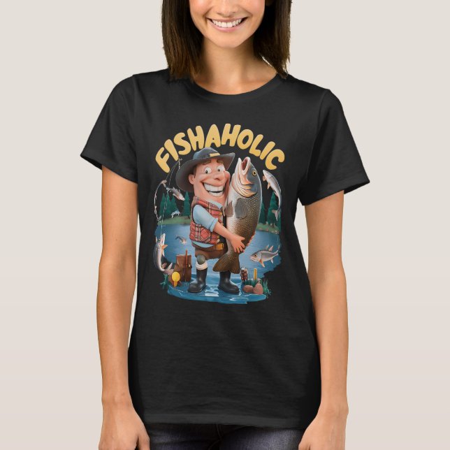 Fischsüchtiger T-Shirt (Vorderseite)