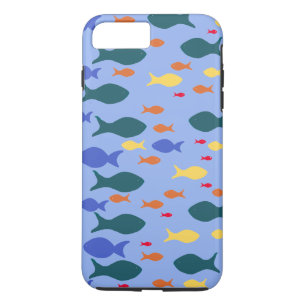 Fischt farbenfroher Fisch Apple iPhone 7 Plus, Tou Case-Mate iPhone Hülle
