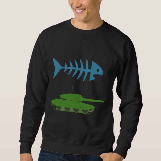 Fischtank-Comic Sweatshirt (Vorderseite)