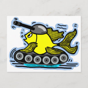 Fischtank Postkarte