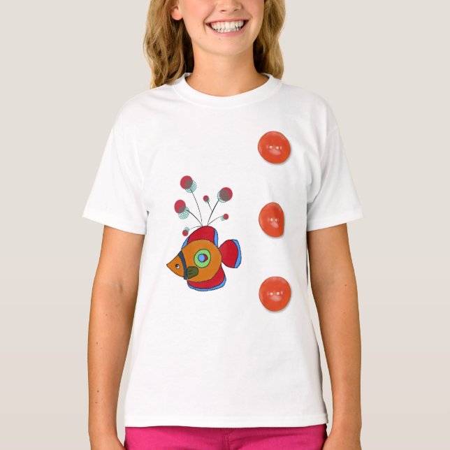 Fischtasche T-Shirt (Vorderseite)