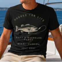 Fischthemen-Angebot für maßgeschneiderte Junggesel