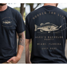 Fischthemen-Angebot für maßgeschneiderte Junggesel T-Shirt