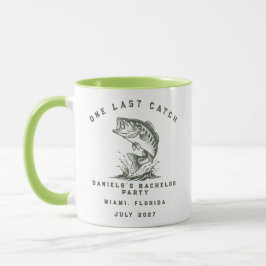 Fischthemen-Angebot für maßgeschneiderte Junggesel Tasse