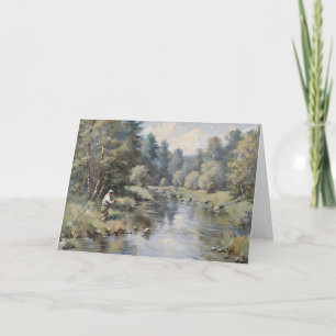 Fischthemen-Blanko individuell anpassbar Karte