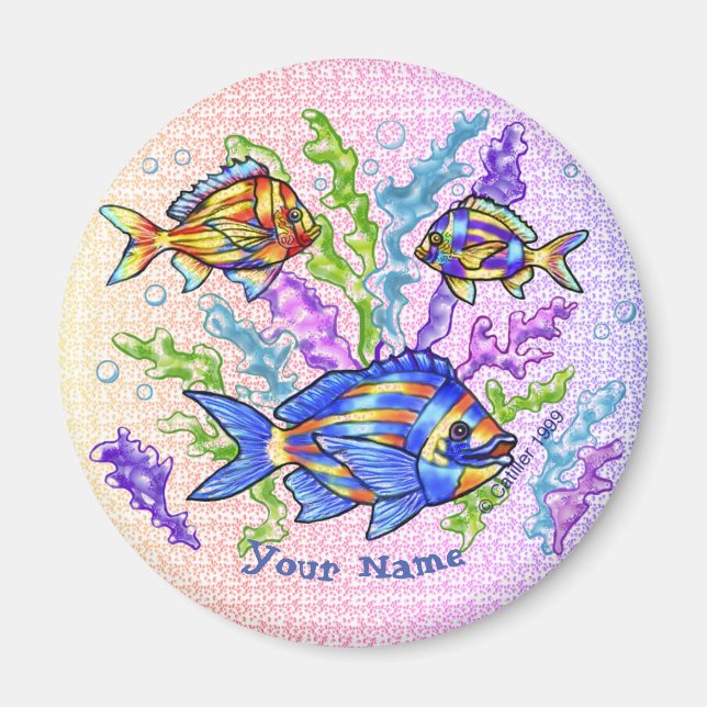 Fischtriade Magnet (Vorne)