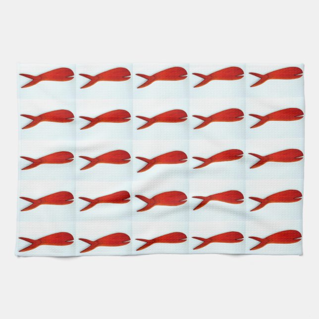 Fischtuch Geschirrtuch (Horizontal)