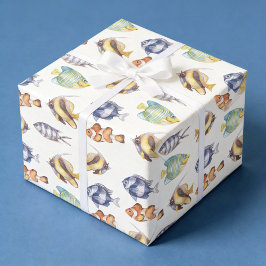Fischverpackungspapier, Unterwasser-Meeresleben-Ge Geschenkpapier