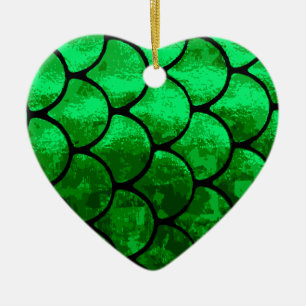 Fischwaagen Keramik Ornament