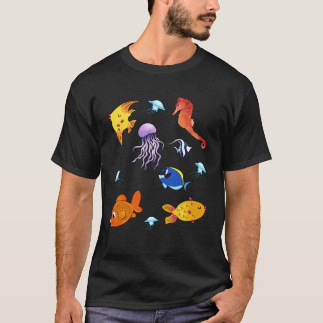 Fischwelt-Outfit T-Shirt (Vorderseite)