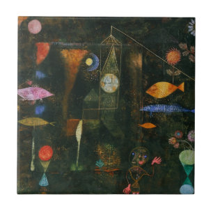 Fischzauber - Paul Klee Fliese