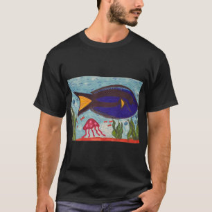 Fischzeichnung T-Shirt