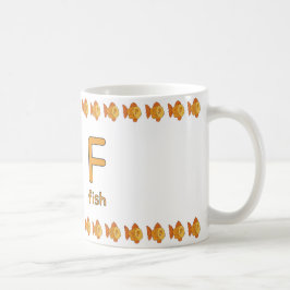 FisforFish–FunAlphabetCupDesign Kaffeetasse