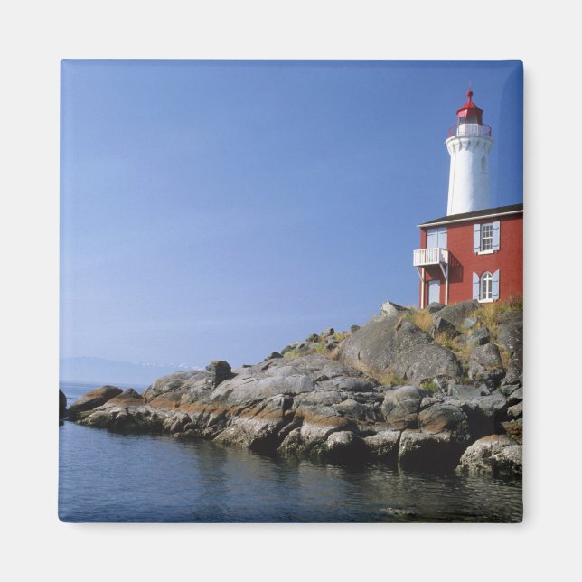 Fisgard Lighthouse in Fort Rodd Hill Magnet (Vorne)