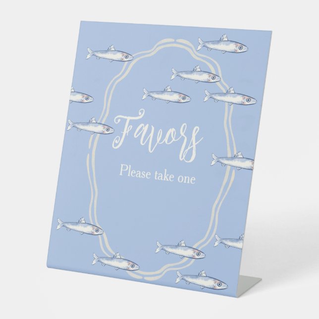 Fish and sea sockelschild (Vorderseite)