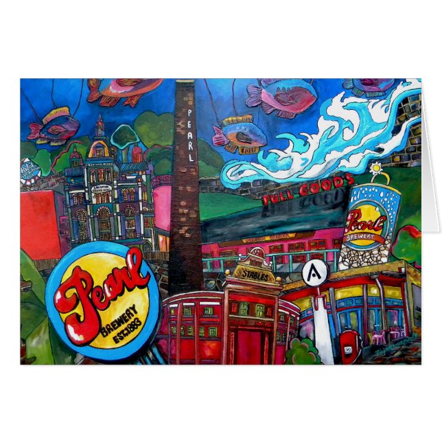 FISH auf der Pearl Brewery Card (Vorderseite (Horizontal))