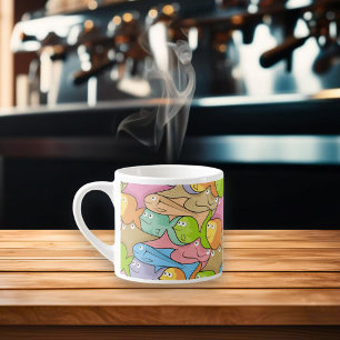 Fish Cartoon Espressotasse